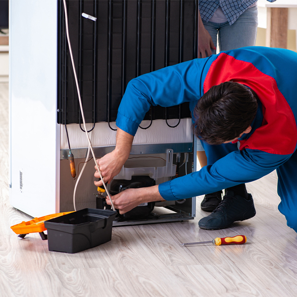 how much do you charge for refrigerator repair services in Gateway FL